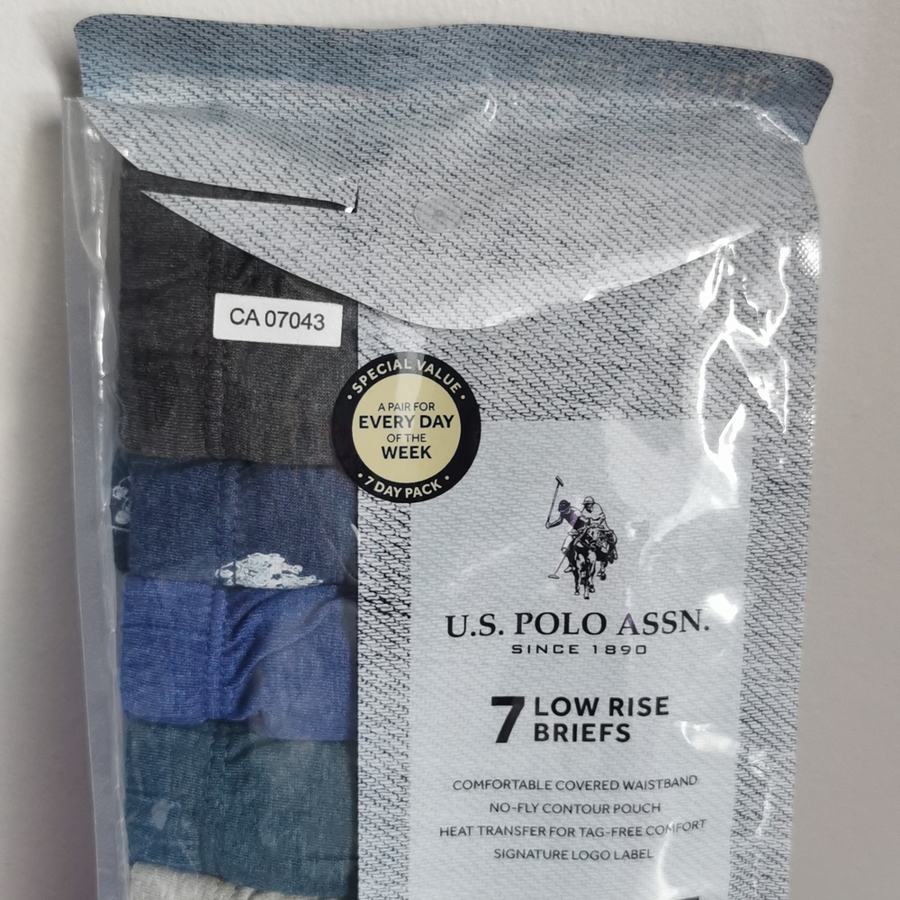 U.S.POLO ASSN. men's 7 briefs - Picture 2 of 4